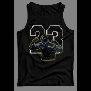 Lebron X Black Panter High Quality Men's Tank Top