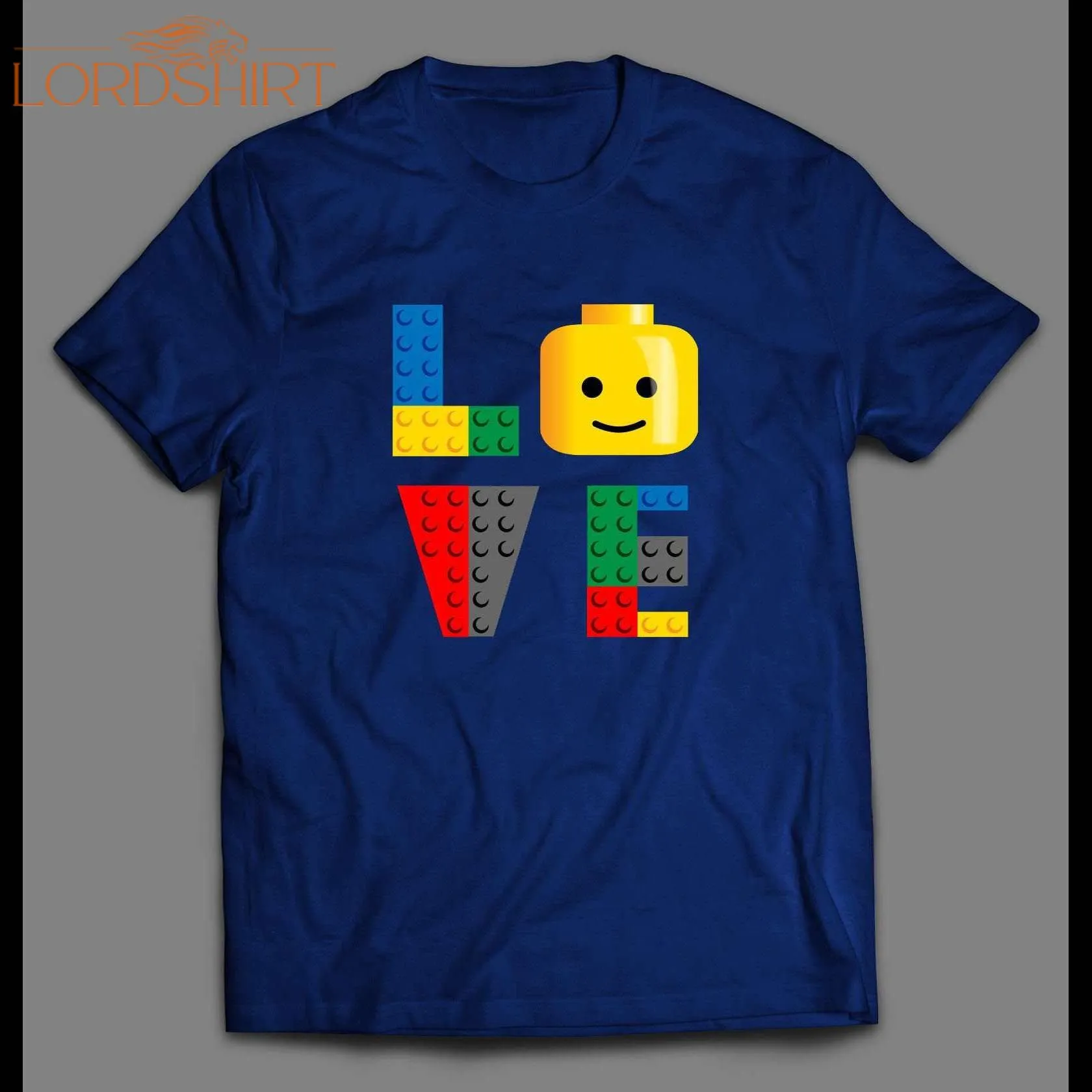 Lego Blocks Love Cartoon Shirt