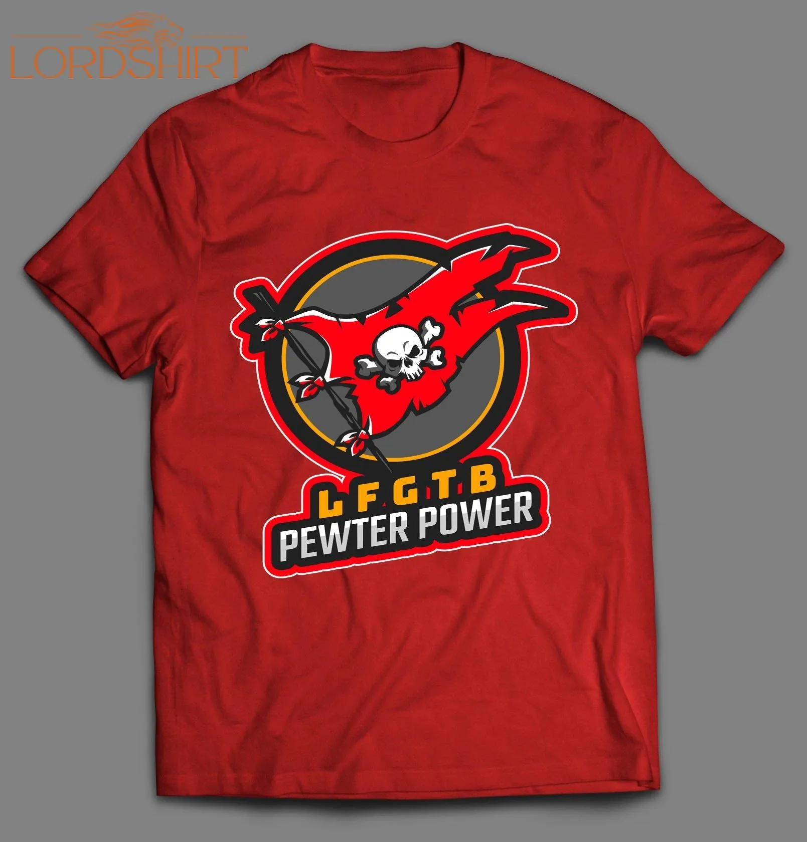 Let's F*cking Go T.b. Pewter Power Playoffs Shirt