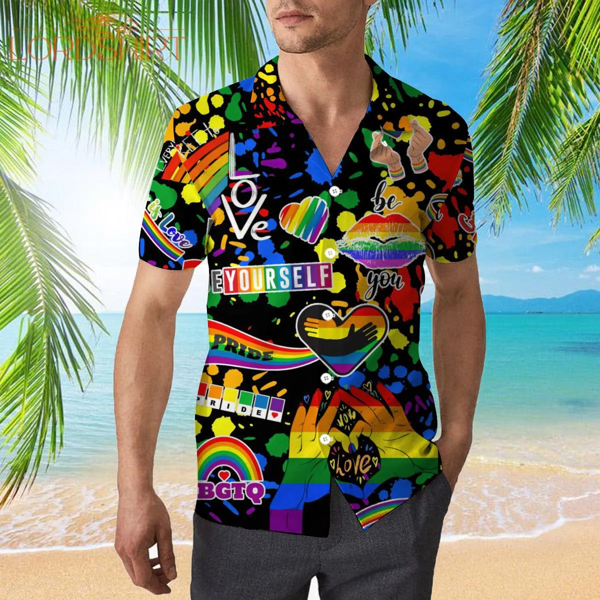 Lgbt Gay Pride Month Hawaiian Shirt