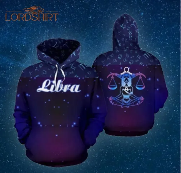 Libra Zodiac 3d All Over Print