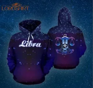 Libra Zodiac 3d All Over Print