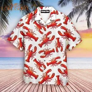 Life Is Better With Red Lobster Seafood Hawaiian Shirt