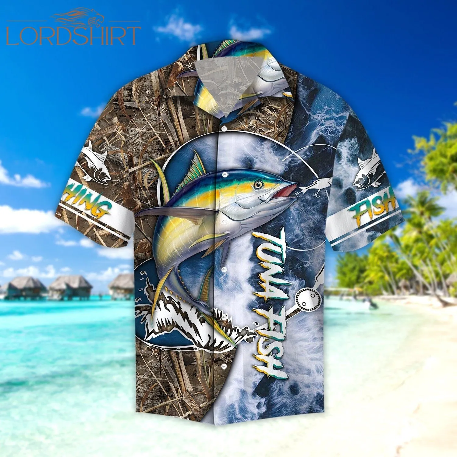 Life Tuna Fishing Catch And Release Hawaiian Shirt