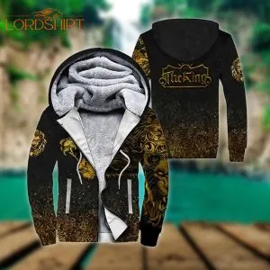 Lion The King Fleece Zip Hoodie All Over Print