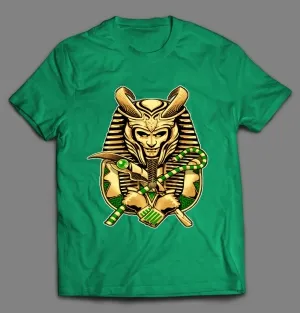 Loki-tut Mashup Comic Book Bad Guy Shirt