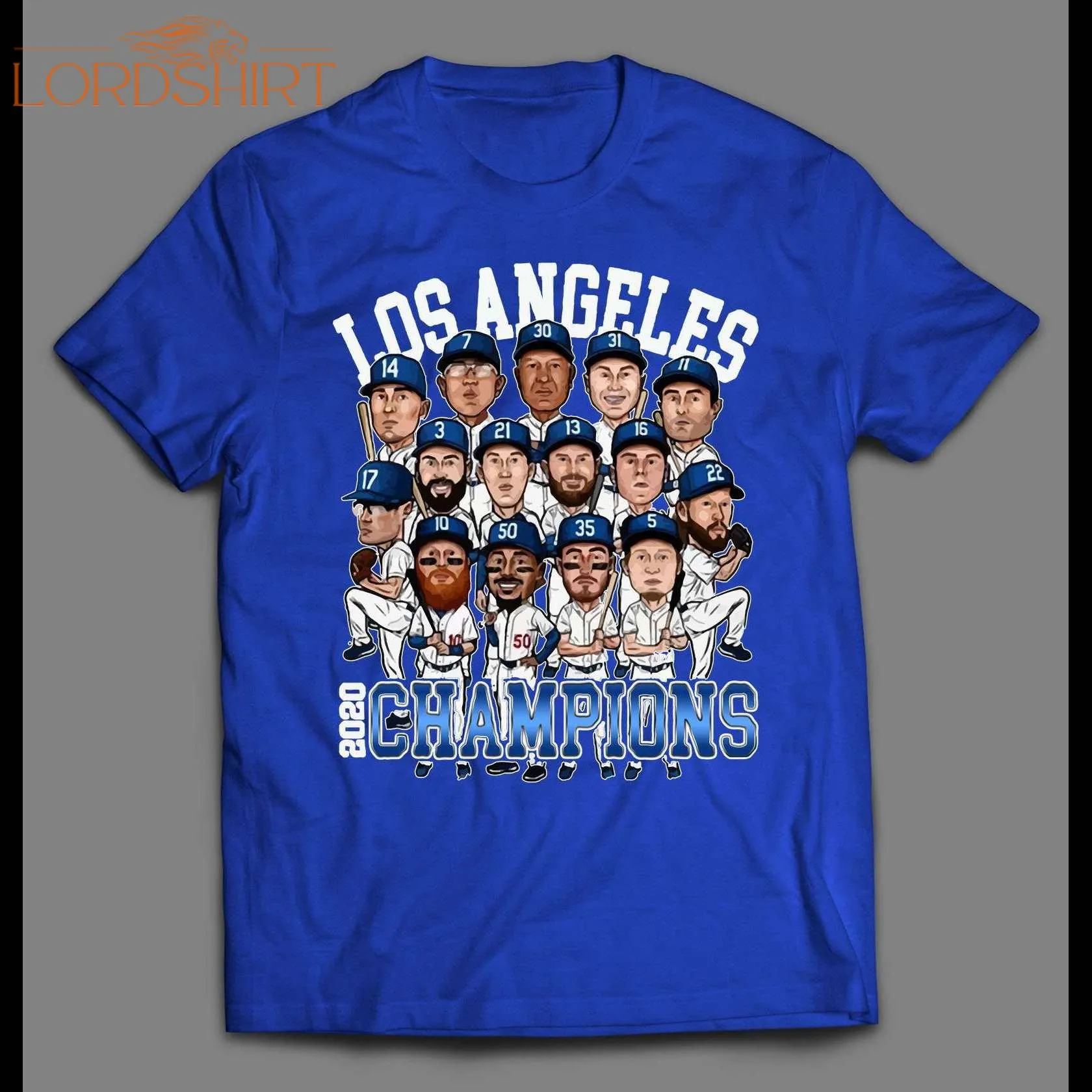 Los Angeles 2020 Champions High Quality Baseball Shirt