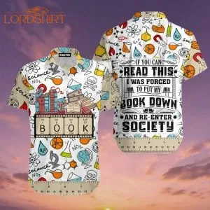 Love Book If You Can Read This Book Aloha Hawaiian Shirt