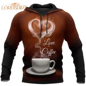 Love Coffee 3d All Over Print