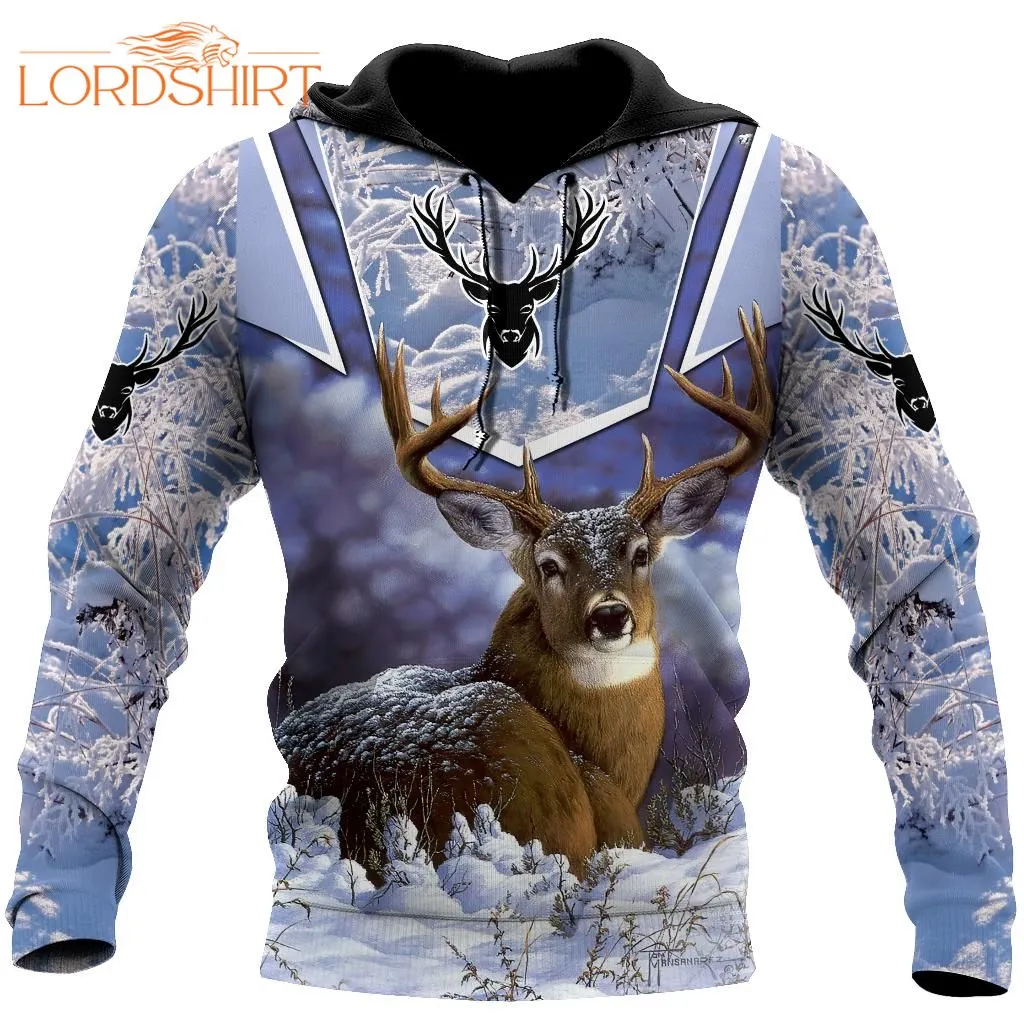 Love Deer Hunting 3d All Over Print