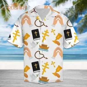 Love Jesus Pray For Peace Aloha Hawaiian Shirt