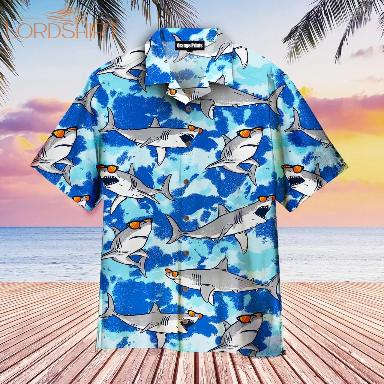 Love Shark Aloha Hawaiian Shirt