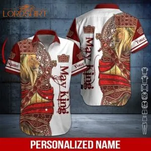 May Guy Custom Name Hawaiian Shirt