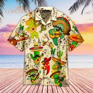 Men's Cactus Vintage Authentic Hawaiian Shirt