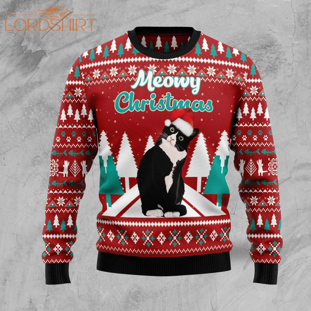 Meowy Christmas Ugly Christmas Sweater