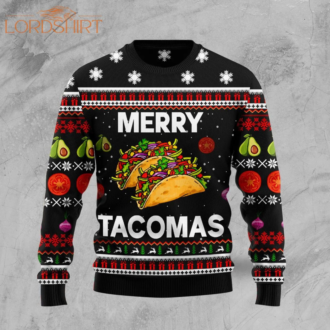 Merry Tacomas Ugly Christmas Sweater