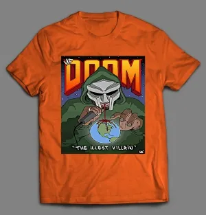 Mf Doom The Illest Villain Rap Style Hip Hop Shirt