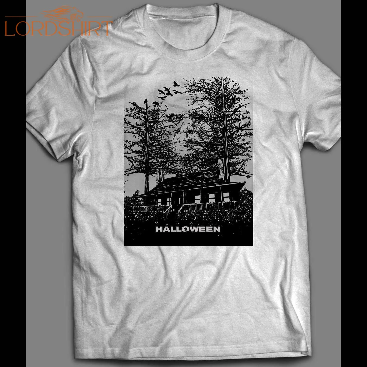 Michael Myers House Halloween Movie Art Shirt