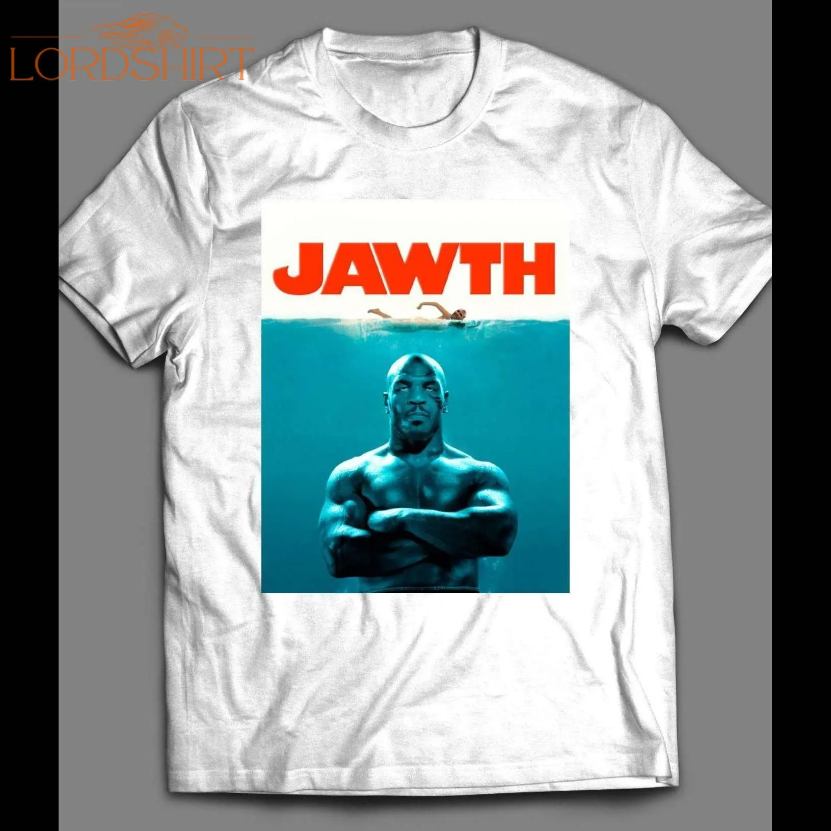 Mike Tyson Jaws Parody (jawth) Shirt