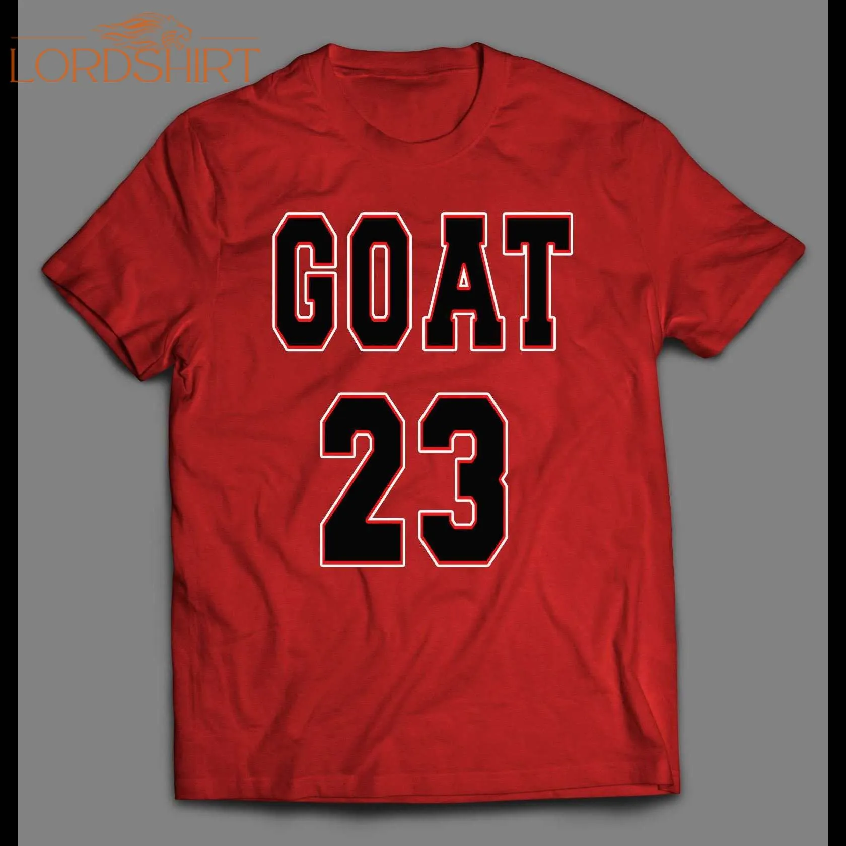 Mj The Goat 23 Oldskool High Quality Basketball Shirt