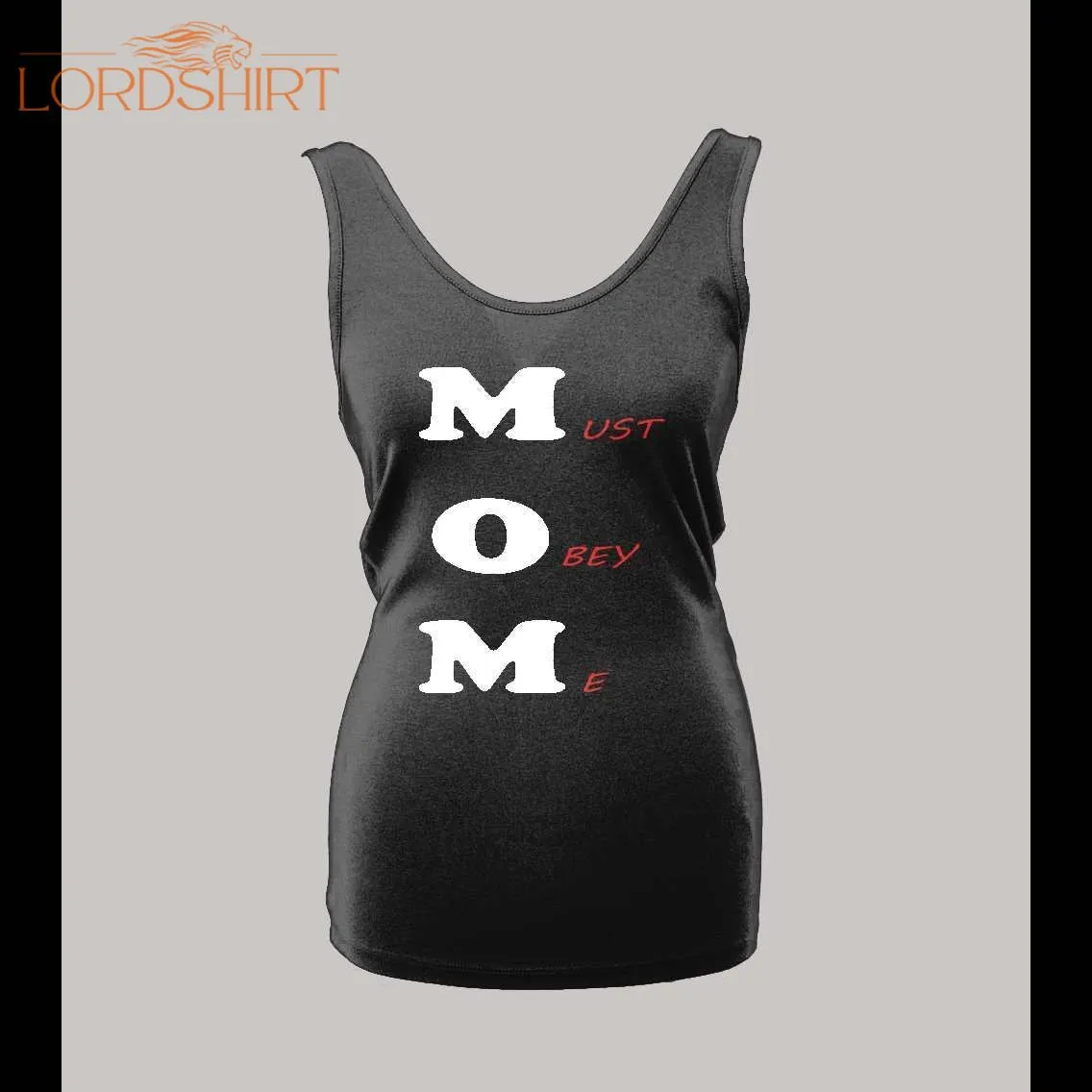 Mom Obey Ladies Tank Top