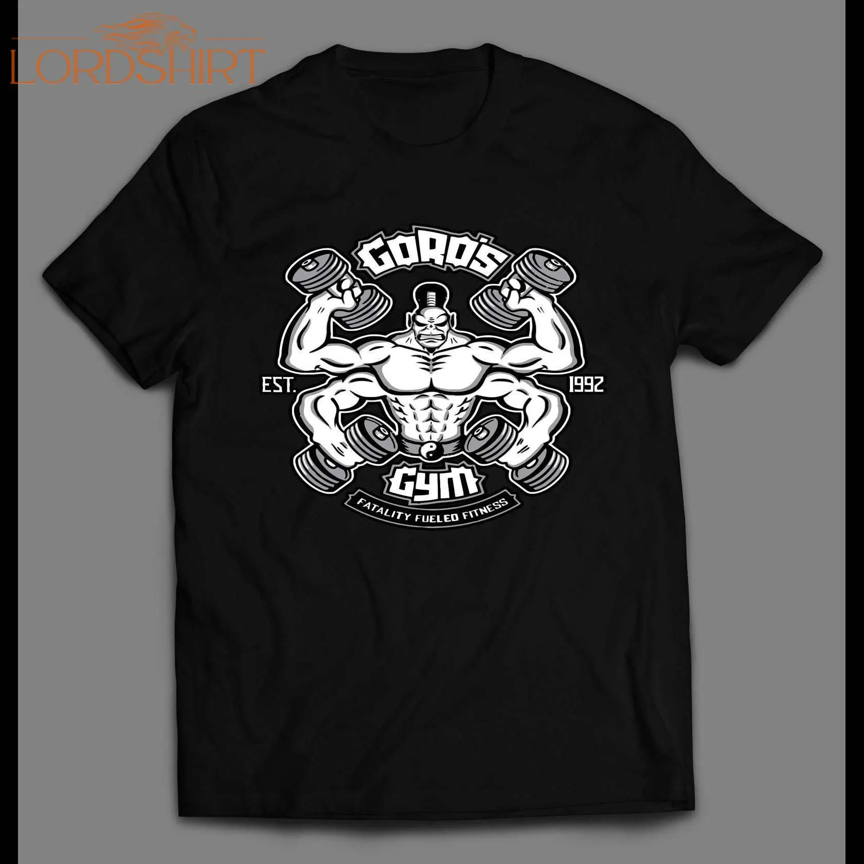 Mortal Kombat Goro's Gym Work Out Shirt