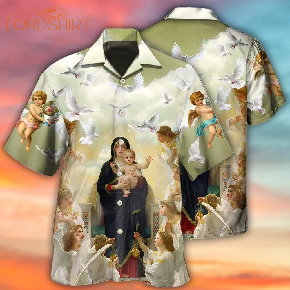 Mother Day Dove Peace Life Best Fathers Day Gifts Hawaiian Shirt