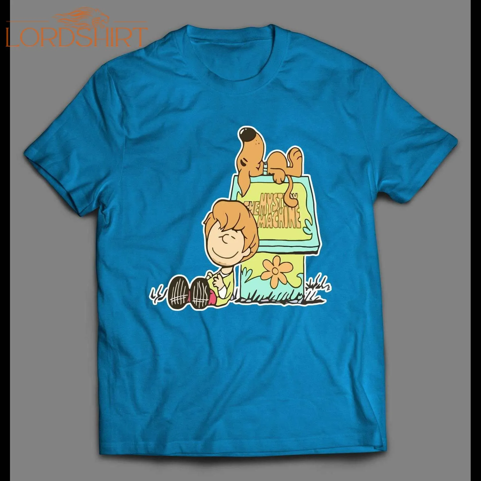 Mystery Peanuts Shag And Scoob High Quality Mens Shirt