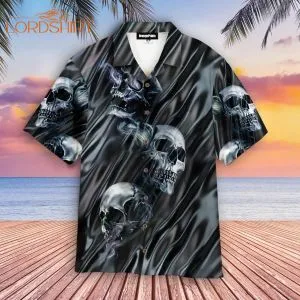 Mystical Skull Halloween Hawaiian Shirt