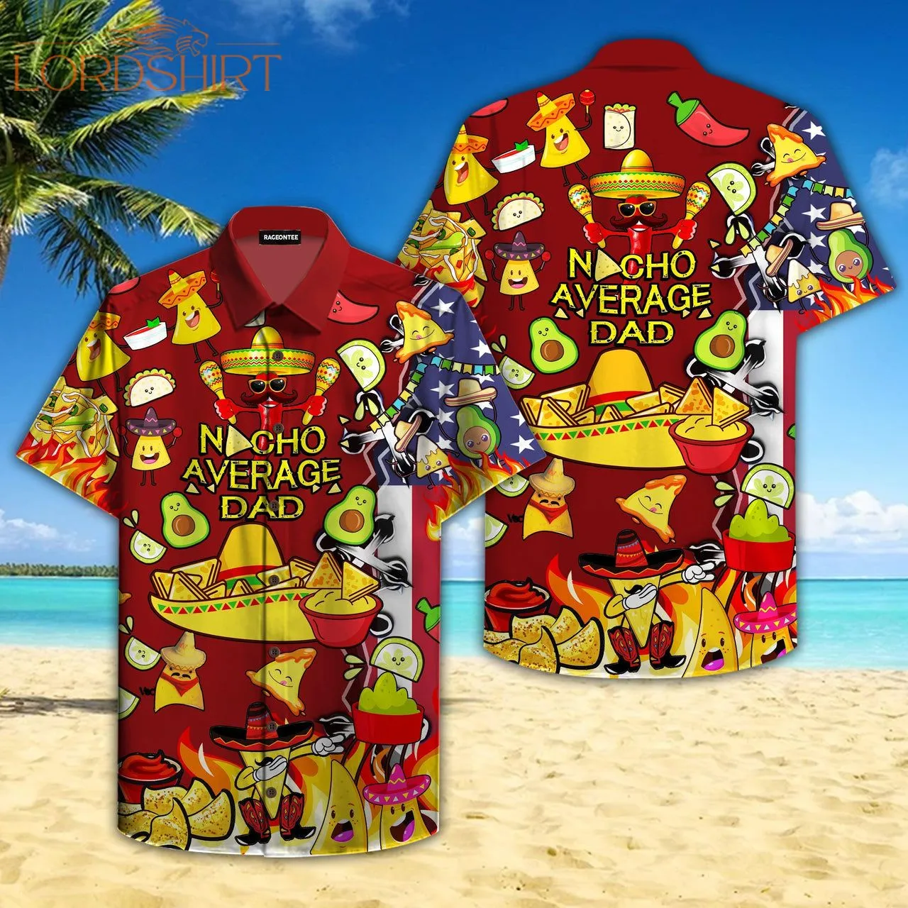 Nachos Daddy Hawaiian Shirt