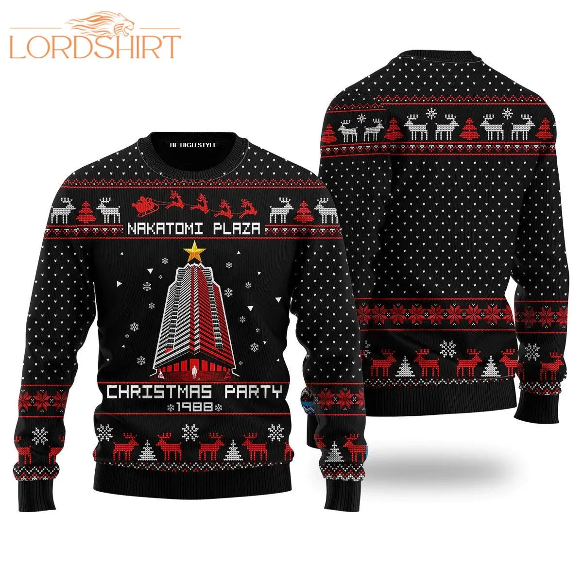 Nakatomi Plaza Christmas Party Ugly Christmas Sweater