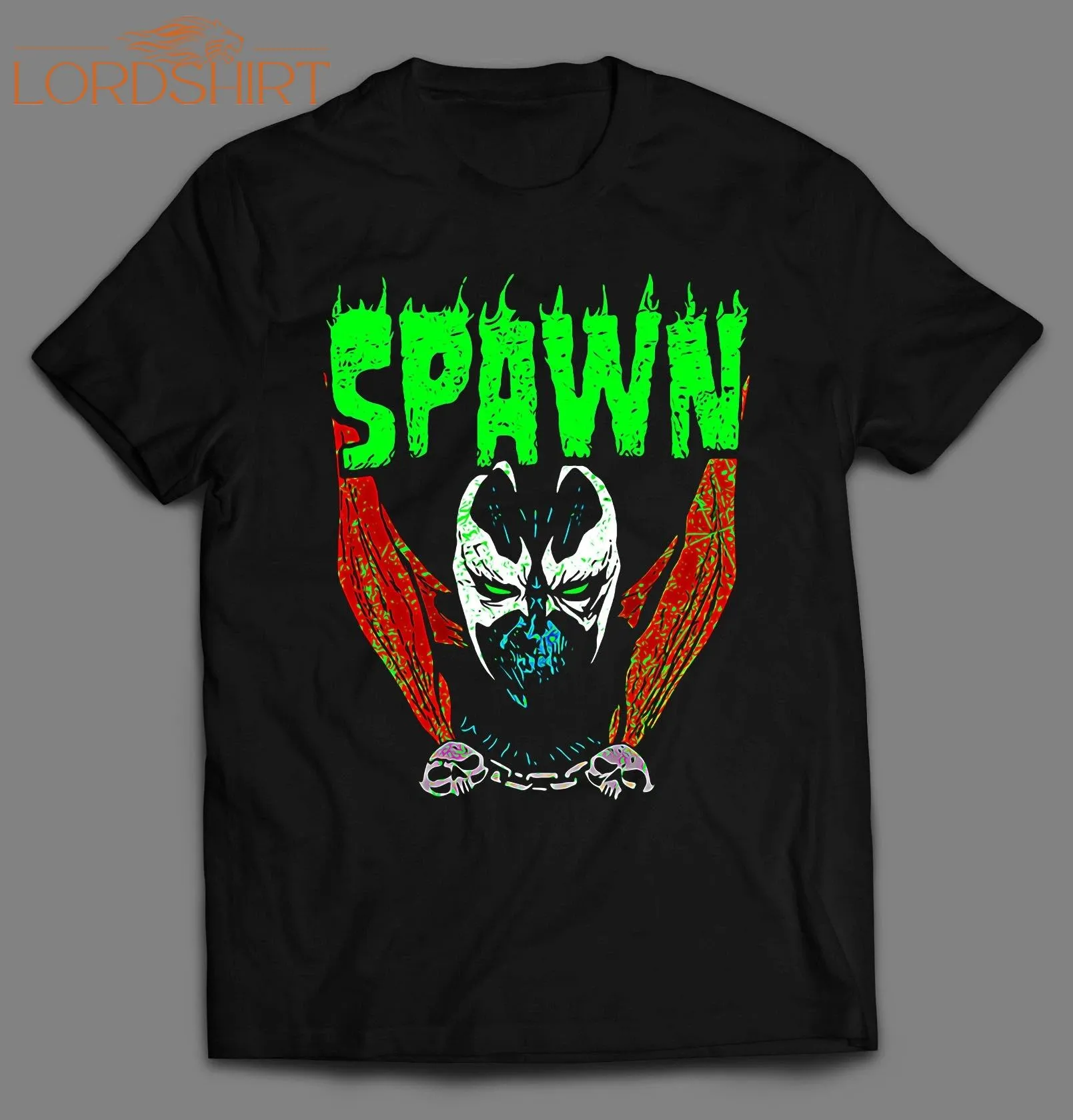 Neon Style Hellspawn Comic Shirt