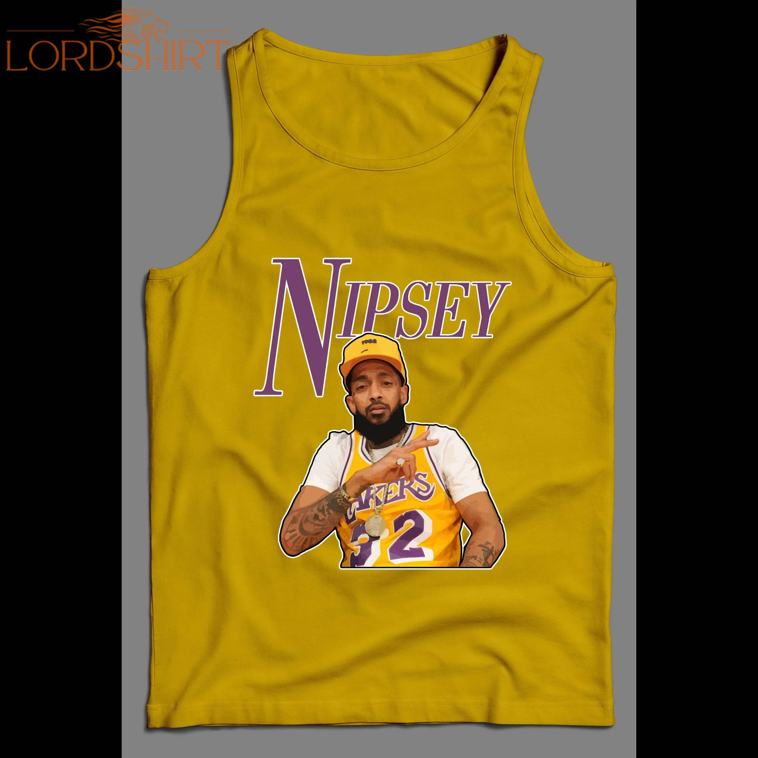 Nipsey Los Angeles Jersey High Quality Men's Tank Top