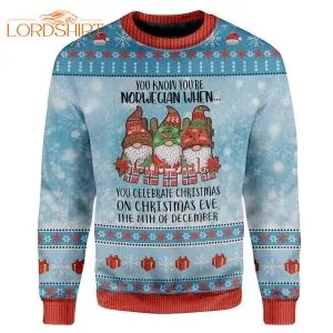 Norwegian Ugly Christmas Sweater