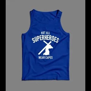 Not All Superheroes Wear Capes Christian Art Men's Tank Top