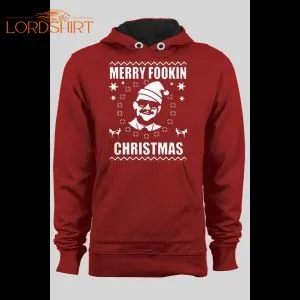 Notorious Mystic Mac Merry Fookin Christmas Holiday Hoodie