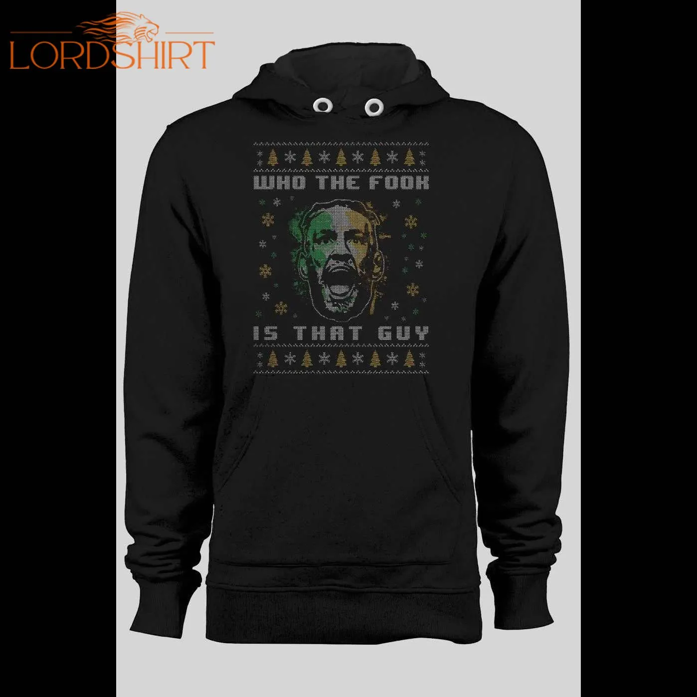 Notorious Mystic Mac Who The Fook Is This Guy Ugly Christmas Hoodie