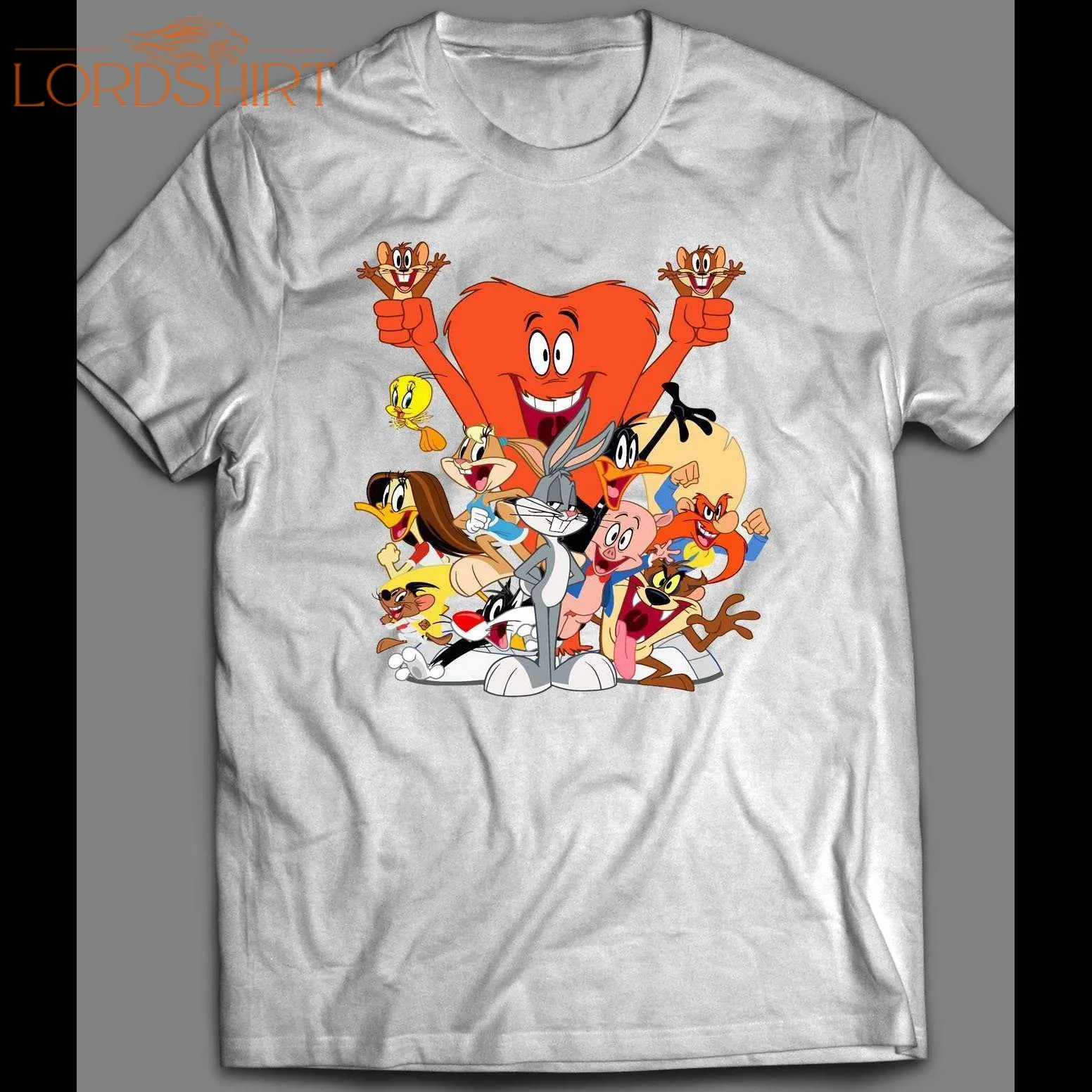 Oldskool Looney Cartoon Characters Custom Shirt