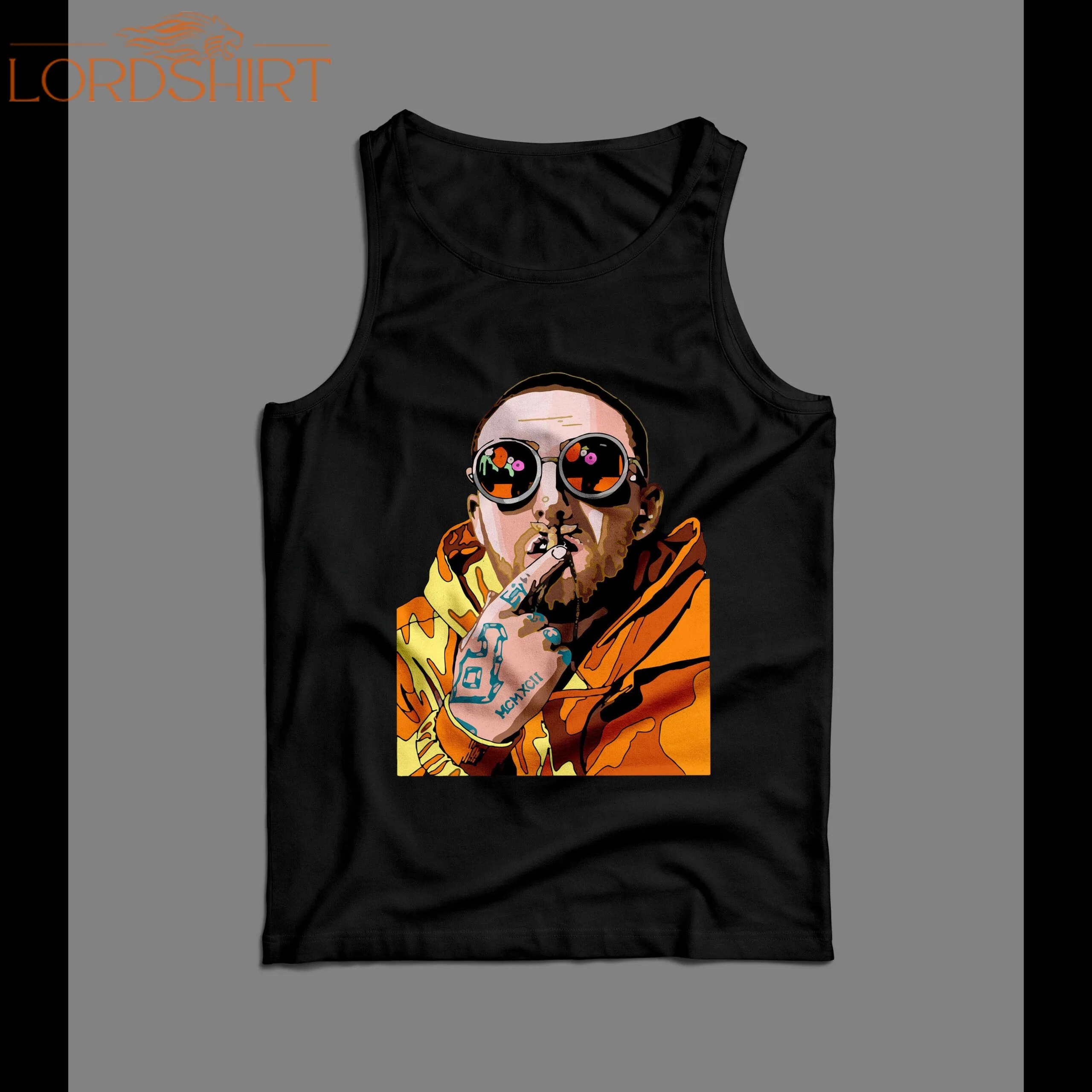 Orange Jumpsuit Easy Mac Miller High Quality Men's Tank Top