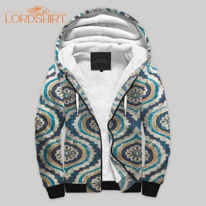 Outdoor Fleece Zip Hoodie All Over Print