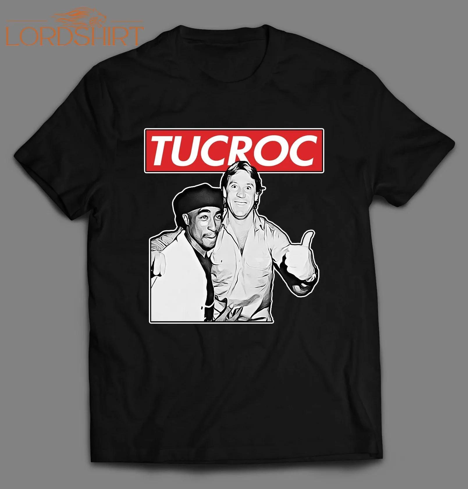 Pac X The Croc Hunter West Coast Tucroc Rare Shirt