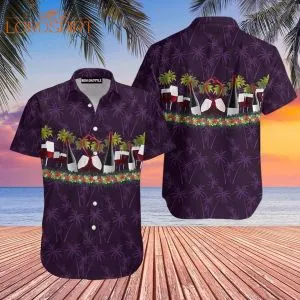 Paradise Red Wine Hawaiian Shirt