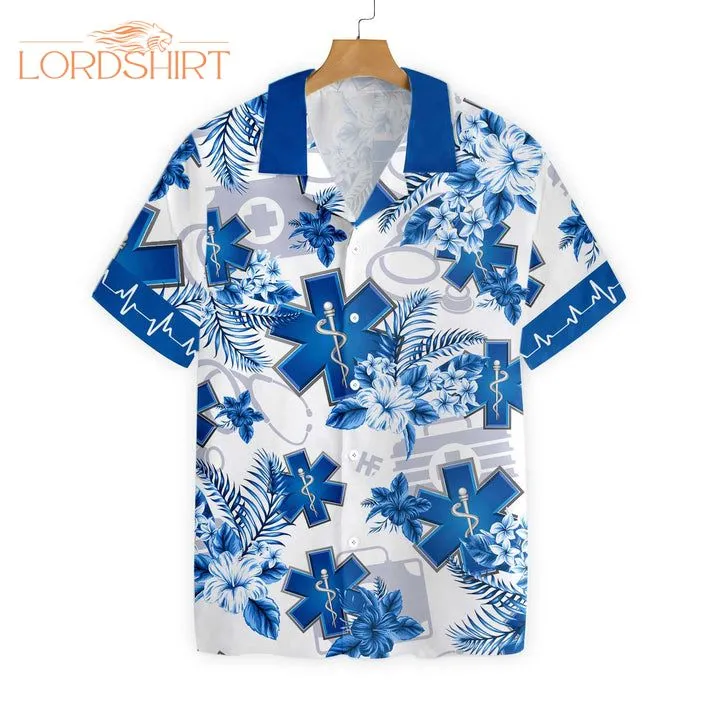 Paramedic Custom Name Hawaiian Shirt