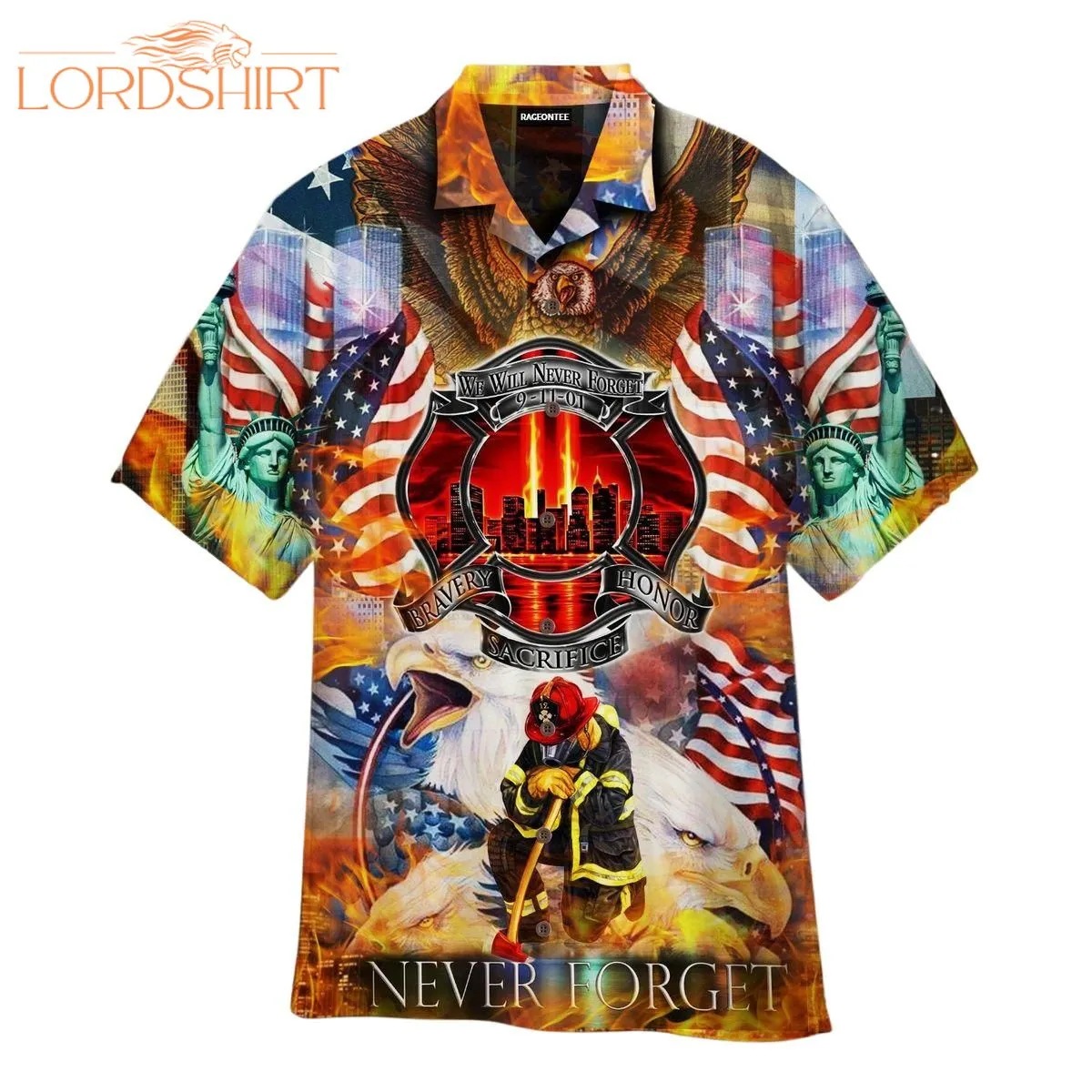 Patriot Day Hawaiian Shirt