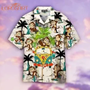 Peace Hippie Bus For Peace Lovers Aloha Hawaiian Shirt