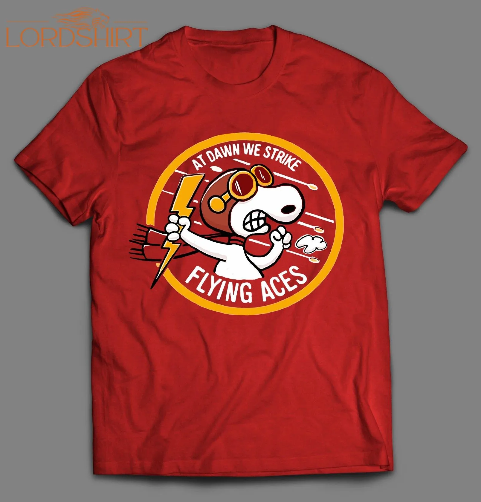 Peanuts Snoopy Flying Aces Gang Shirt