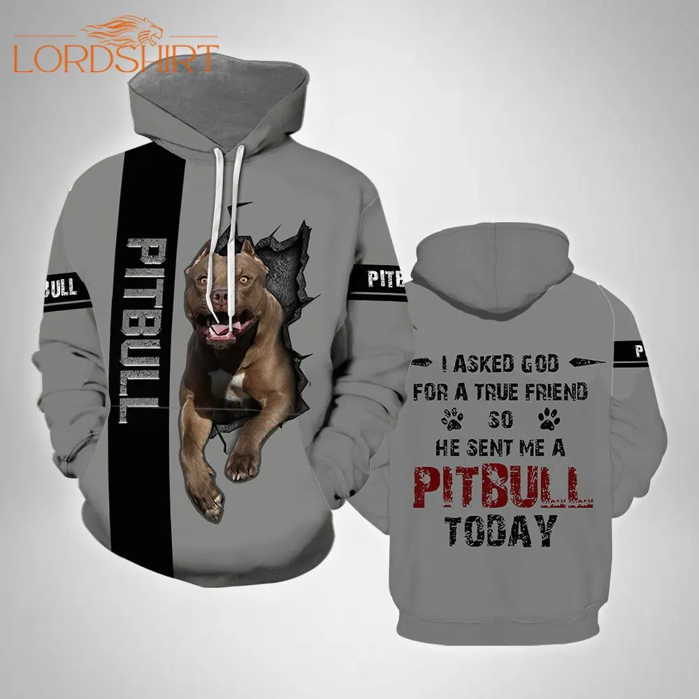 Pitbull 3d All Over Print