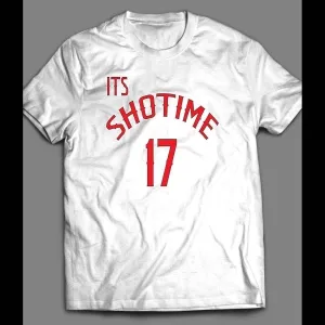 Pitcher Shohei Ohtani It Shotime17 Custom Art Shirt