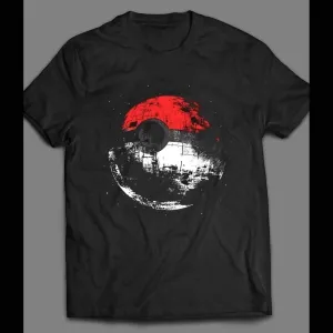 Poke Death Star (poke Monsters Star Wars Mash Up) Shirt