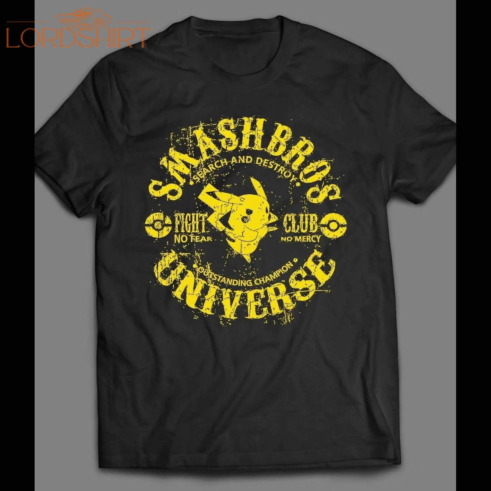 Poke Monsters, Smash Bros Fight Club Gamer Shirt